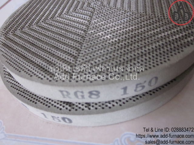 RG8 diameter 150mm ceramic honeycomb(5)